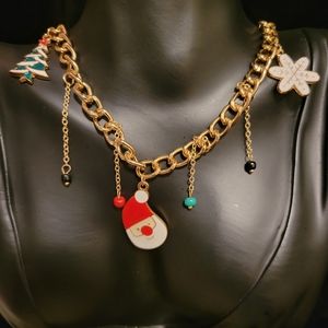 2/$20 X-mas Charms Chain Necklace